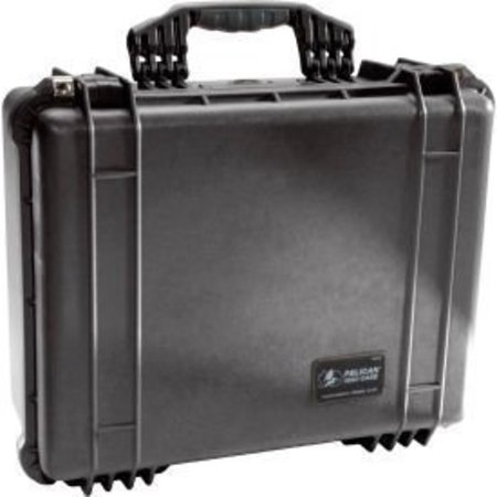 Pelican Products Pelican 1550 Watertight Medium Case With Foam 20-11/16" x 17-3/16" x 8-3/8", Black 1550-000-110